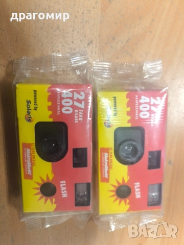 фотоапарати за еднократна употреба 