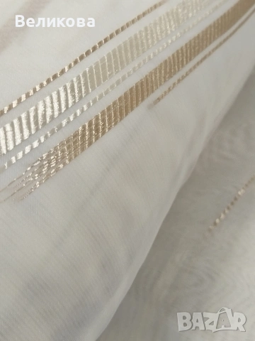 Модел за тънко перде в няколко цвята , снимка 2 - Пердета и завеси - 53773771