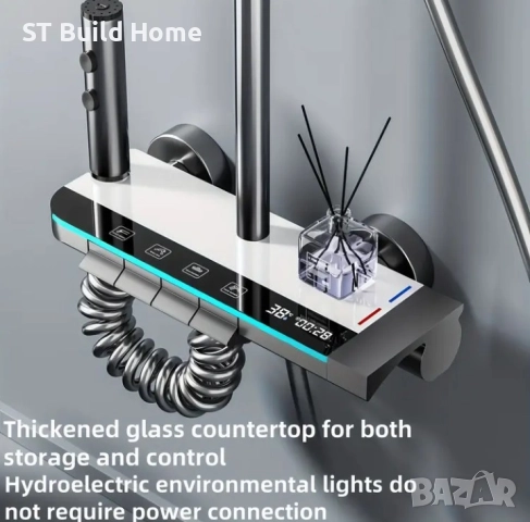 Дигитален Душ Панел – Лукс и Технология за Вашата Баня