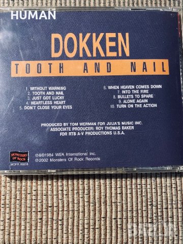 DOKKEN , снимка 13 - CD дискове - 41867265