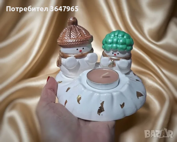Коледни подаръчни комплекти, от екокерамика ✨, снимка 12 - Коледни подаръци - 56217028