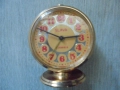 № 8376 Стар механичен съветски будилник SLAVA , снимка 1