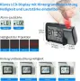 Цифров будилник с червена проекция и голям LCD екран, снимка 5