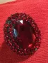 СТАР РАЗТЕГЛИВ ВИНТИДЖ АРТ ПРЪСТЕН с ЦВЕТНИ КРИСТАЛЧЕТА 39706, снимка 10