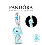 Талисман Pandora Пандора сребро 925 Changing Color Sweet Seahorse. Колекция Amélie, снимка 1 - Гривни - 42381193