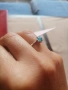 Нежен и елегантен сребърен пръстен - модел R062, снимка 3