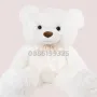 Голямо плюшено Мече, 100см Голям плюшен Мечок Розов/Бял, Голяма Мечка 
, снимка 5