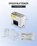 Ултразвуков пречиствател CREWORKS Ultrasonic Cleaning 6 литра,Гаранция, снимка 2