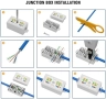 Нов Комплект RJ45 кримпер с тестер, Cat6/Cat6a конектори и куплери, снимка 8