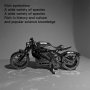 3D метален пъзел  -Мотоциклет -Направи си сам , снимка 1