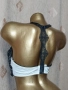 Hunkemoller 80 F Бял сутиен с черна дантела , снимка 6