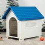 НОВА Добре вентилирана изолирана Пластмасова Къща колиба за куче котка, снимка 7