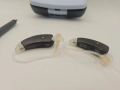 слухови апарати Audio Survice mezo due hearing aid ляво и дясно ухо oticon starkey, снимка 2