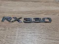 сребрист надпис Lexus RX 330, снимка 1