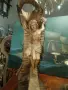 Антикварно произведение на изкуството. Уникална дърворезба. Разпятие от цял дънер, снимка 2