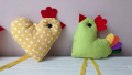 Великденска украса - пиле/ петел, снимка 1 - Играчки за стая - 36356747