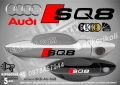 AUDI S8 стикери дръжки SKD-AU-S8, снимка 13
