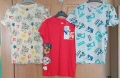 Чисто нови тениски за момче размер 128см 5бр , снимка 3