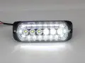 Мигащ висящ LED габарит 24 LED 12-24V с бяла светлина, снимка 2