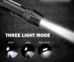 НОВ МОЩЕН LED ФЕНЕР CREE СЪС ZOOM ФУНКЦИЯ,СОС 3 РЕЖИМА,ПРЕЗАРЕЖДАЕМ,USB КАБЕЛ. ФЕНЕРЧЕ ФЕНЕРИ FLASH, снимка 7