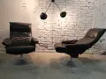 Чифт кожени шведски релакс кресла, снимка 16
