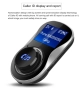 FM, Bluetooth Трансмитер, модулатор за кола с LCD екран, безжична връзка, USB вход, снимка 7
