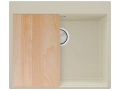 Кухненска Мивка от гранит  Осло XL 500 x 580 mm - Бежов, снимка 2