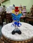 Прекрасна антикварна колекционерска италианска  фигура клоун мурано , снимка 1