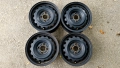Нисан Рено 14 4х100 железни джанти Nissan Renault 4x100, снимка 1