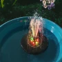 5977 Светещ соларен фонтан с лед светлини, снимка 4