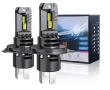 H4 LED Крушки 6500K 12V, снимка 2