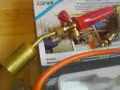ИТАЛИАНСКИ ГАЗОВ КОМПЛЕКТ ГОРЕЛКИ И ПОЯЛНИК ПРОПАН-БУТАН ПОЧТИ НОВ ПЪЛЕН КОМПЛЕКТ CFH Made in ITALY, снимка 13
