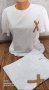 Памучни дамски тениски с гумирано лого - два цвята - 24 лв., снимка 3