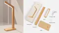 Смарт LED лампа за нощно/маса с безжично зарядно и USB, димираща се (5000K), снимка 7