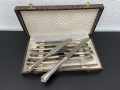 Комлект посребрени ножове - Solingen. №5216, снимка 1 - Антикварни и старинни предмети - 44790809