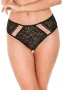Бикини с дантела в черен цвят MADAME 19160, снимка 1