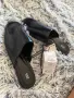 затворени кожени джапанки zara, снимка 8