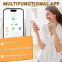 Нова Скрита магнитна Smart ключалка за шкаф чекмедже RFID Bluetooth NFC, снимка 9