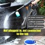 Акумулаторна водоструйка за почистване на автомобили с две батерии, зарядно и куфар Промо цена!, снимка 10