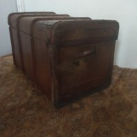  Старинен Пътнически сандък куфар, снимка 5 - Други - 41223217