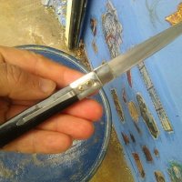 Стабилен джобен нож, снимка 2 - Ножове - 40086167