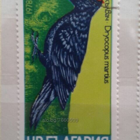Красива колекция български пощенски марки с птици, снимка 3 - Филателия - 44804788