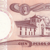 100 песо 1991, Колумбия, снимка 2 - Нумизматика и бонистика - 36272366