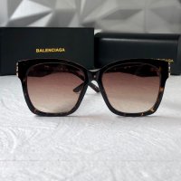 Balenciaga дамски слънчеви очила котка котешки очи 2 цвята, снимка 3 - Слънчеви и диоптрични очила - 40789932