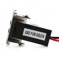 USB порт за Голф VW GOLF4 MK4 12V, снимка 2 - Аксесоари и консумативи - 35678165