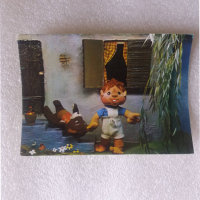 Редки картички Мечо Пух от 1986г, снимка 3 - Колекции - 36185995