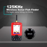 %Промо Нови Fish Finder XJ-01 Ultra безжичен ехолог Сонар за откриване на рибни пасажи гаранция 12м, снимка 8 - Въдици - 41666305