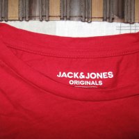 Тениска JACK& JONES  мъжка,Л, снимка 1 - Тениски - 41611619