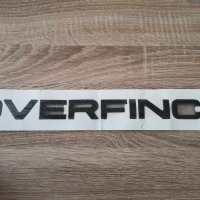 Рейндж Роувър Оувърфинч Range Rover Overfinch емблема надпис, снимка 1 - Аксесоари и консумативи - 41667302