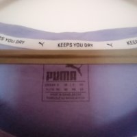 Puma оригинална тениска в актуален лилав цвят, снимка 5 - Тениски - 42000395